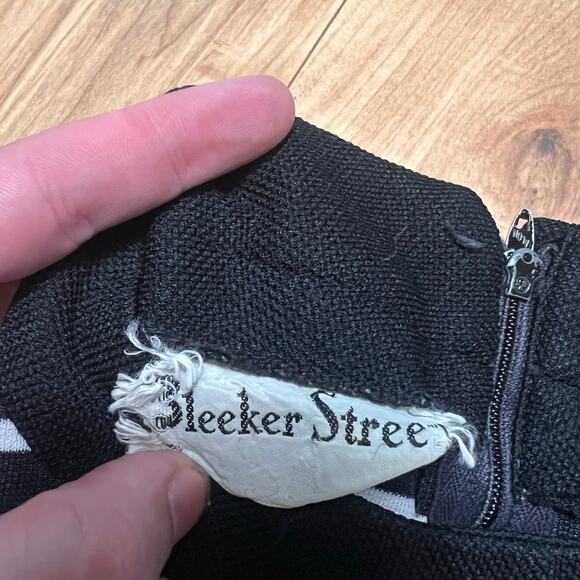 VINTAGE 60s Bleeker Street Striped Mod Style Dress Size 6 Retro Mini - Picture 7 of 9